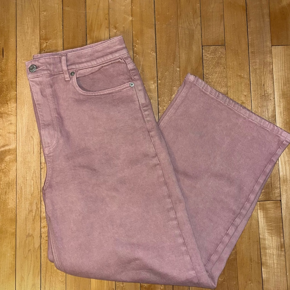 Loft High Waisted Pink Pants